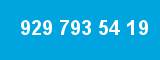 929 793 54 19 929 793 54 19